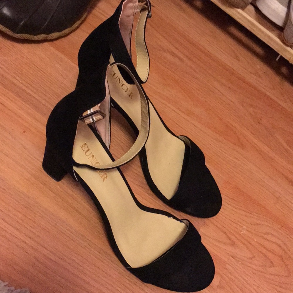 Black heels